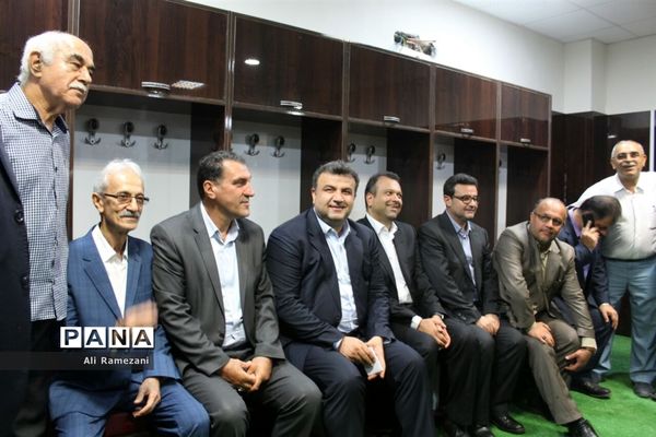 آیین بهره‌برداری از بهسازی ورزشگاه شهید وطنی قائم‌شهر