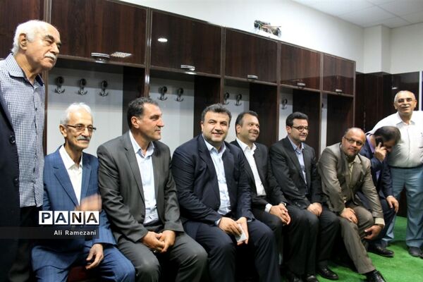 آیین بهره‌برداری از بهسازی ورزشگاه شهید وطنی قائم‌شهر