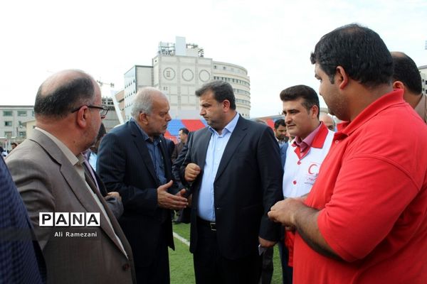 آیین بهره‌برداری از بهسازی ورزشگاه شهید وطنی قائم‌شهر