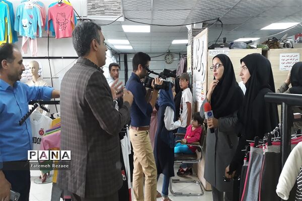 بازدید از فرایند تولید و ارائه لباس فرم مدارس