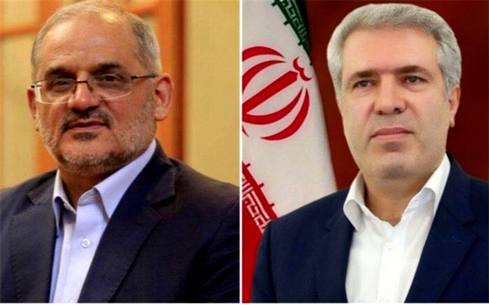 حضور حاجی میرزایی و مونسان در صحن علنی