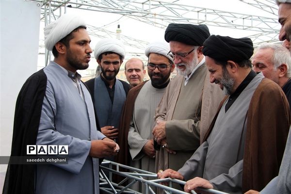 افتتاحیه  نمایشگاه ششمیم حسینی وخمیه معرفت