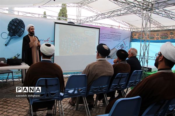 افتتاحیه  نمایشگاه ششمیم حسینی وخمیه معرفت