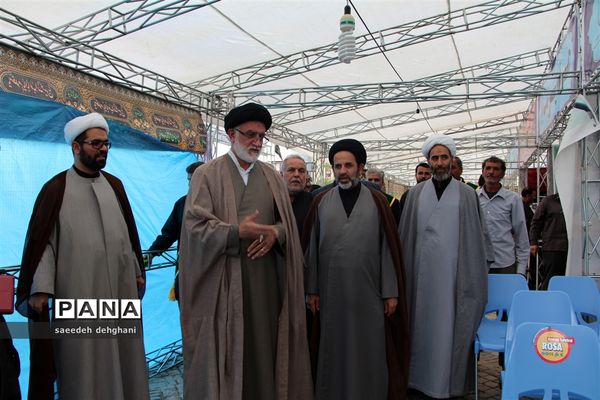 افتتاحیه  نمایشگاه ششمیم حسینی وخمیه معرفت