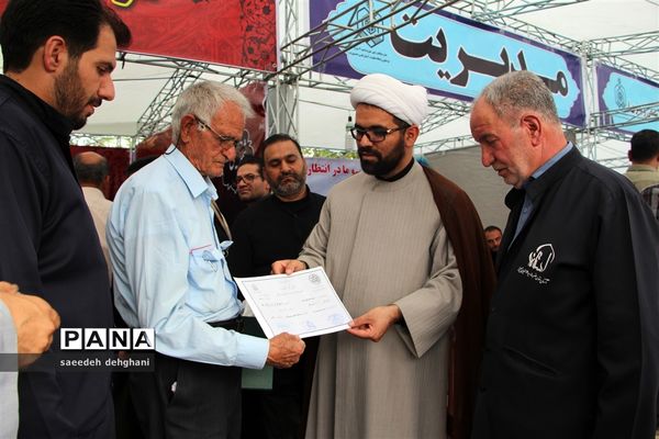 افتتاحیه  نمایشگاه ششمیم حسینی وخمیه معرفت