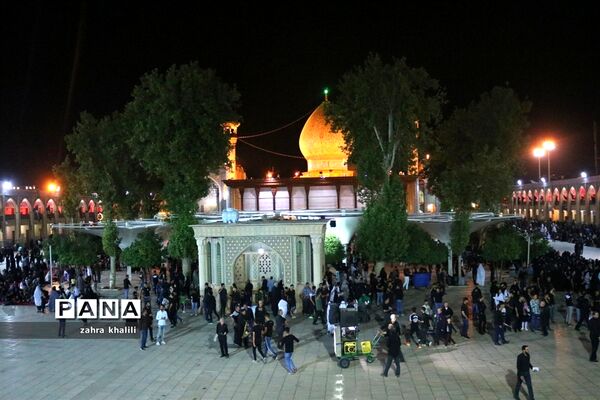 عزاداران حسینی در شیراز