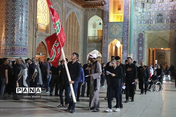 عزاداران حسینی در شیراز