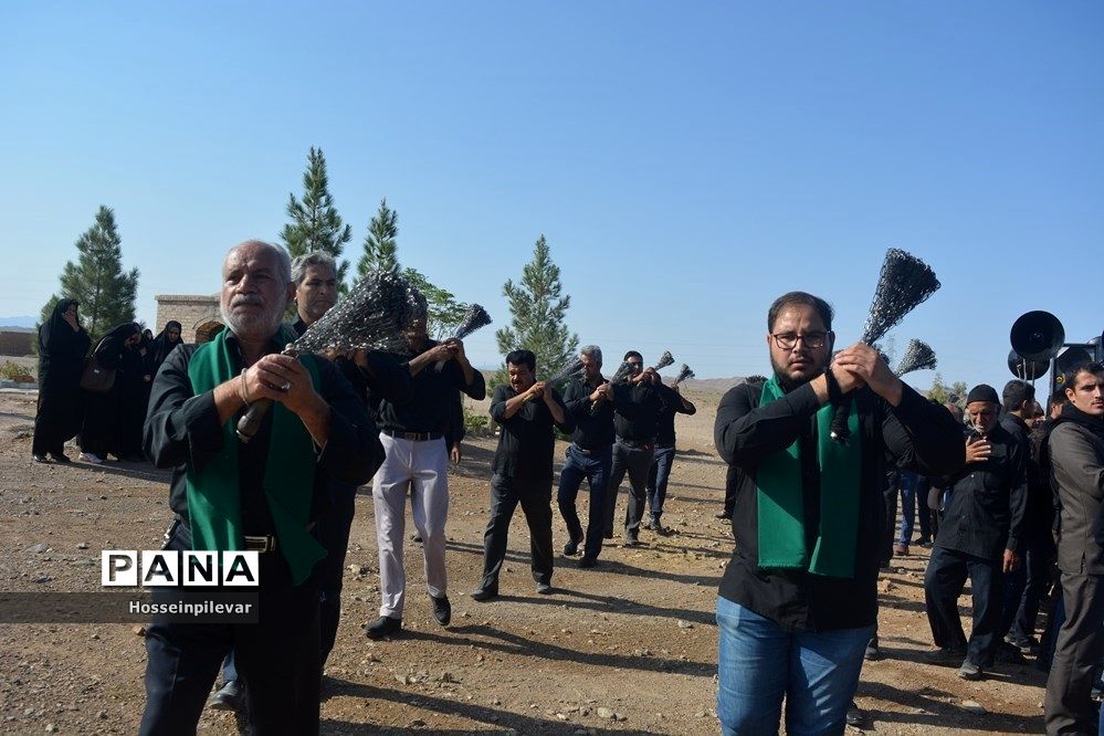 حرکت هیات های عزاداری در صبح تاسوعا در شهرستان خوسف