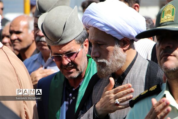 عزاداری هیات قشقایی‌های مقیم شیراز در ظهر تاسوعای حسینی