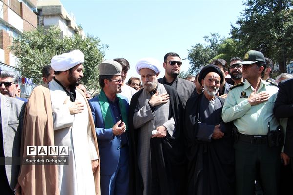 عزاداری مردم شیراز در تاسوعای حسینی