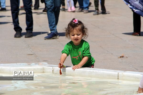 عزاداری مردم شیراز در تاسوعای حسینی