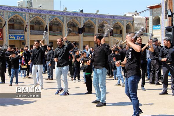 عزاداری مردم شیراز در تاسوعای حسینی