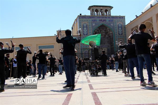 عزاداری مردم شیراز در تاسوعای حسینی