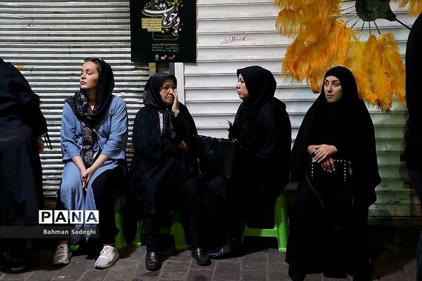 عزاداری تاسوعای حسینی در بازار تهران