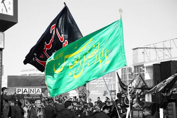 اجتماع بزرگ عزاداران حسین (ع) در بخش  گله‌دار