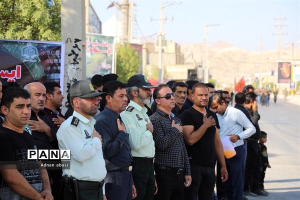 اجتماع بزرگ عزاداران حسین (ع) در بخش  گله‌دار