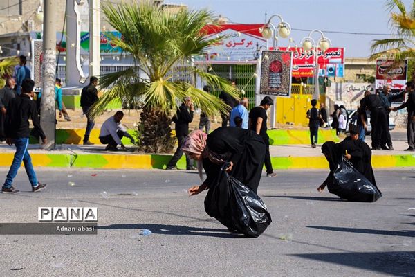 اجتماع بزرگ عزاداران حسین (ع) در بخش  گله‌دار