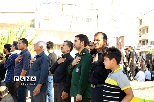 اجتماع بزرگ عزاداران حسین (ع) در بخش  گله‌دار