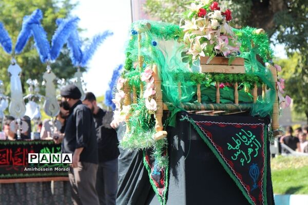 مراسم عزاداری تاسوعای حسینی در همدان