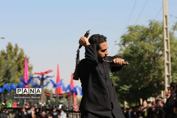 مراسم عزاداری تاسوعای حسینی در همدان