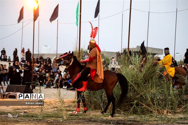 تعزیه خوانی حضرت ابوالفضل در جنوب فارس