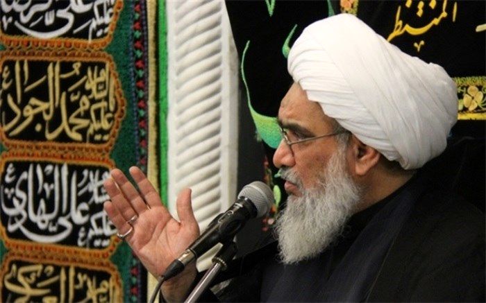 حضور آیت الله صفایی بوشهری در مراسم عزاداری مساجد بوشهر در شب عاشورا