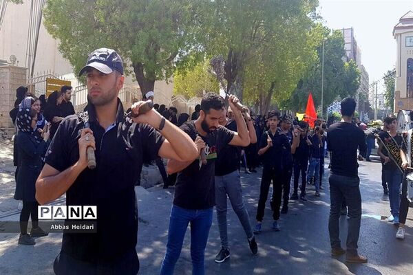 عزاداری روز تاسوعا در شهر بوشهر