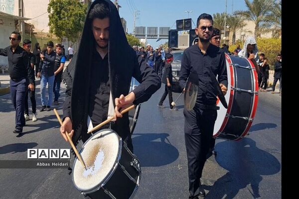 عزاداری روز تاسوعا در شهر بوشهر