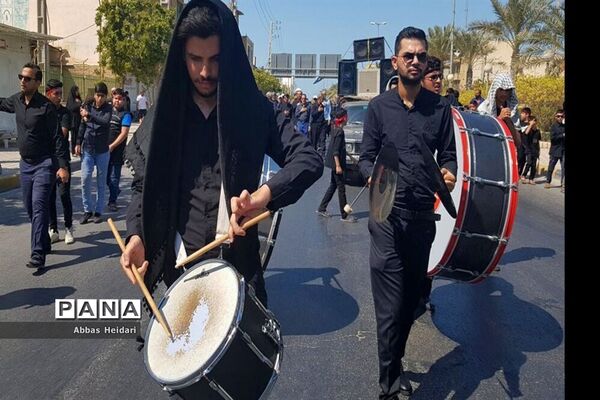 عزاداری روز تاسوعا در شهر بوشهر