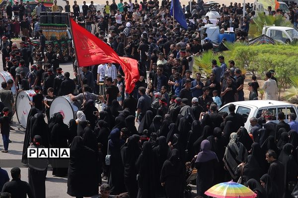 مراسم روز عاشورای حسینی در کیش