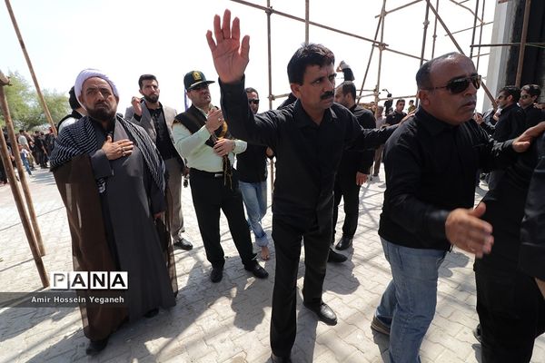 مراسم روز عاشورای حسینی در کیش