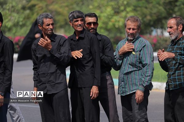 مراسم روز عاشورای حسینی در کیش