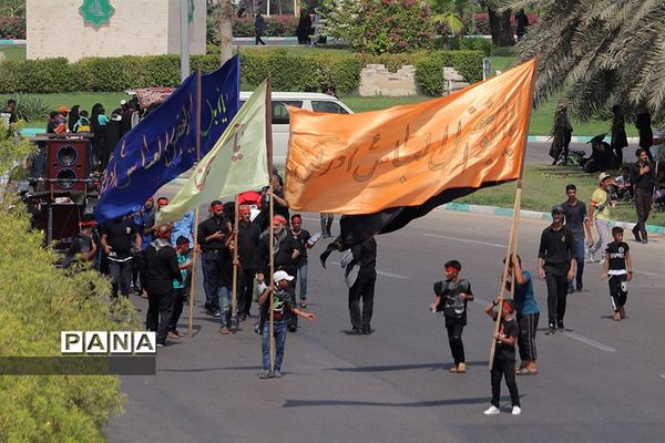 مراسم روز عاشورای حسینی در کیش