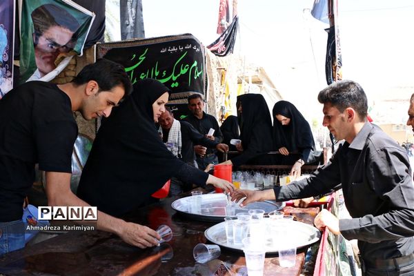حال و هوای اربعین حسینی در موکب های روستای امیرحاجیلو