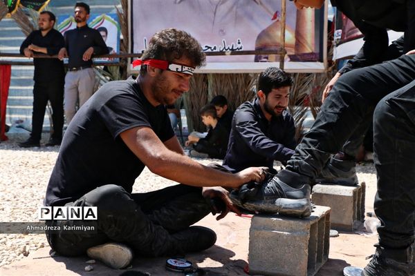 حال و هوای اربعین حسینی در موکب های روستای امیرحاجیلو