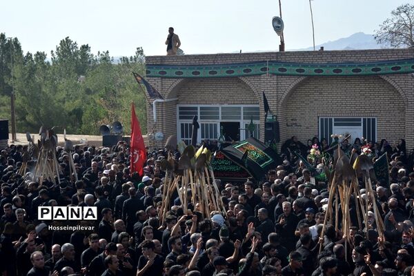 مراسم بیل‌زنی در شهرستان خوسف