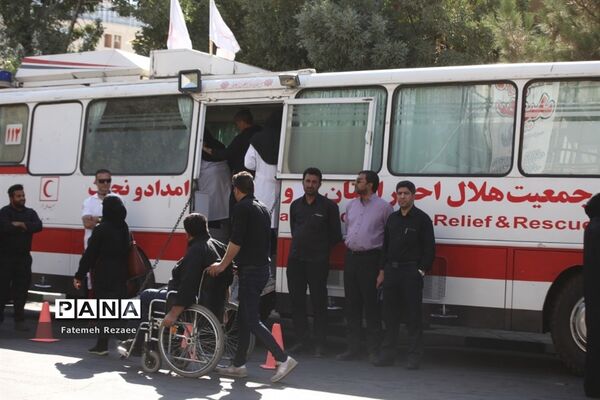 امدادرسانی هلال احمر استان زنجان در عزاداری محرم