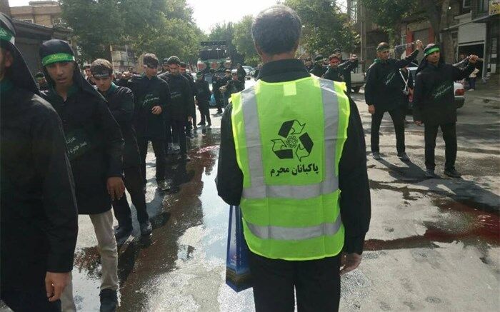 ۲۰۰ شهروند ارومیه‌‎ای در ایام تاسوعا و عاشورا پاکبان محرم شدند