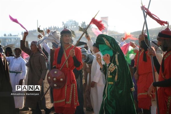 برگزاری بزرگترین تعزیه میدانی کشور در شهرستان فسا