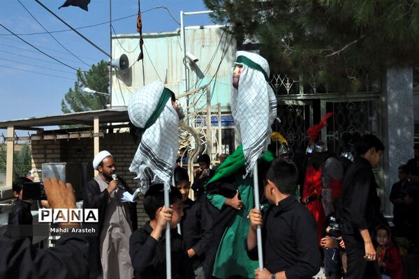 تعزیه اسرای کربلا  در شهرستان خوسف