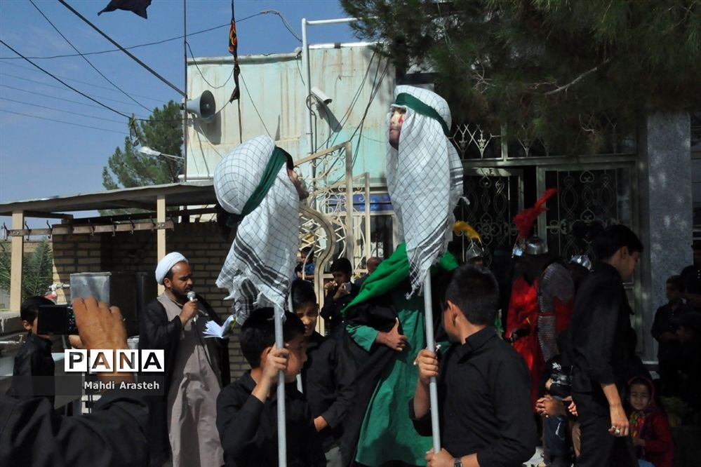 تعزیه اسرای کربلا  در شهرستان خوسف