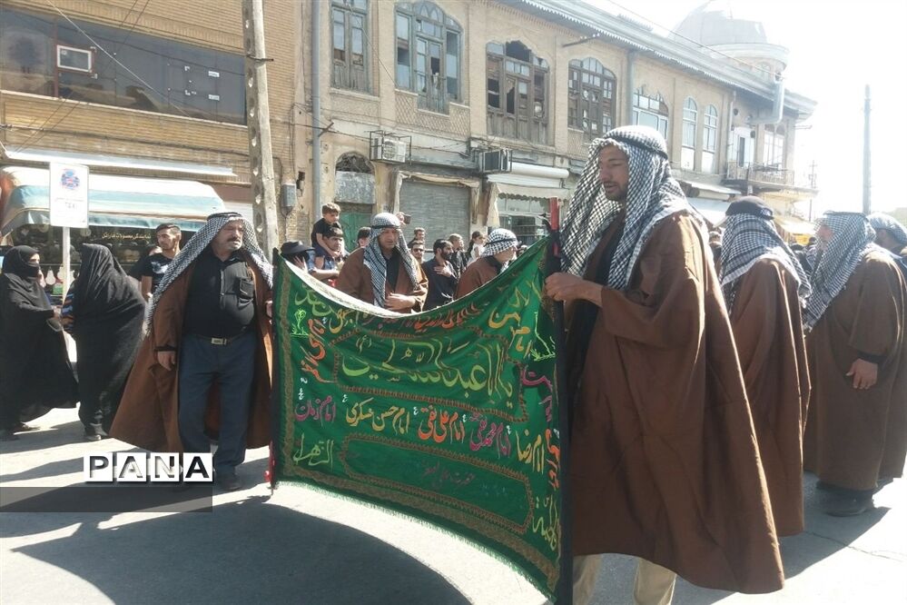 مراسم عزاداری سوم شهادت  امام حسین (ع) در همدان