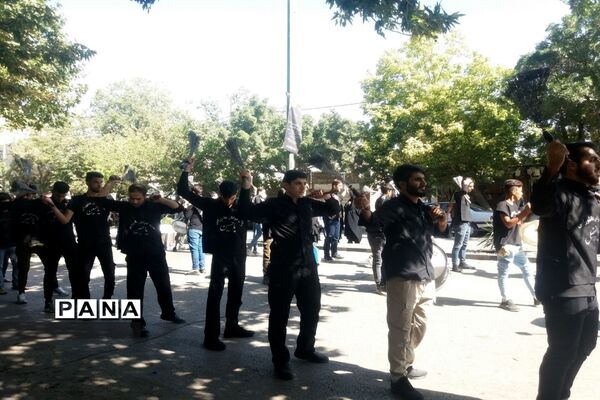 مراسم عزاداری سوم شهادت  امام حسین (ع) در همدان