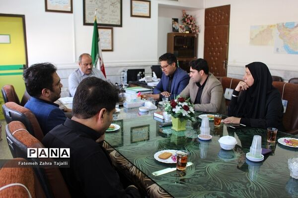 آیین تودیع و معارفه مدیر سازمان دانش آموزی شهرستان سمنان
