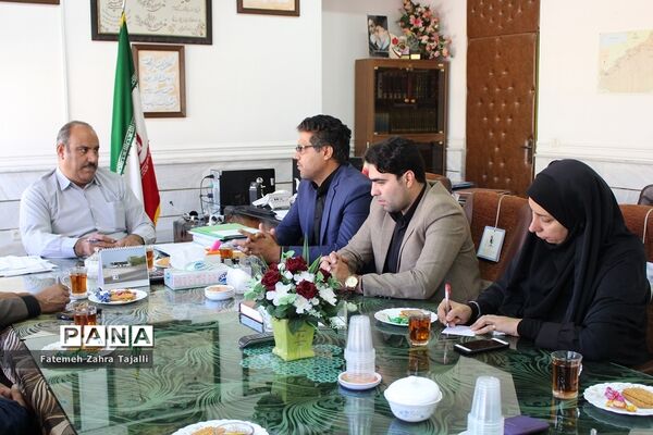 آیین تودیع و معارفه مدیر سازمان دانش آموزی شهرستان سمنان