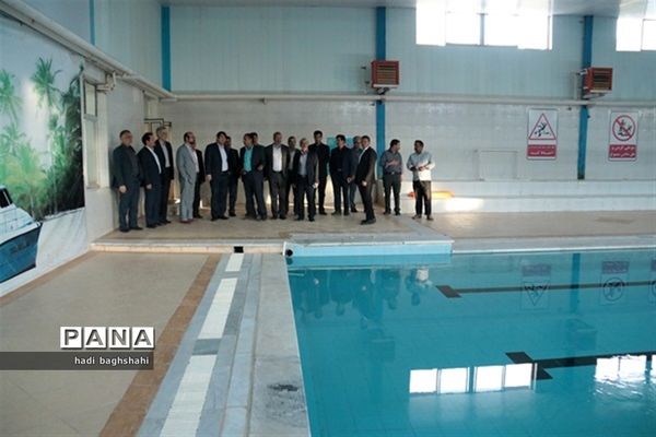 بازدید استاندار یزد از اردوگاه شهید رجایی محمدآباد