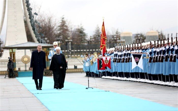 دیدار روحانی و اردوغان در آنکارا