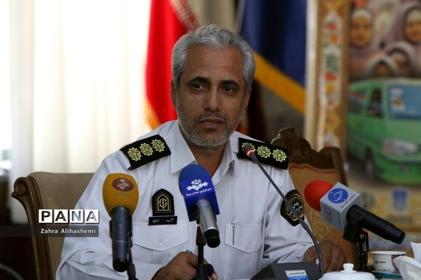 آیین رونمایی و الصاق نمادین برچسب سرویس مدارس شهر تهران