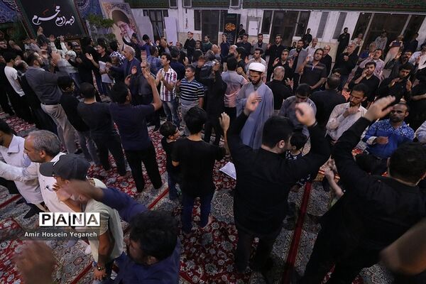 مراسم عزاداری دهه دوم محرم  در جزیره کیش