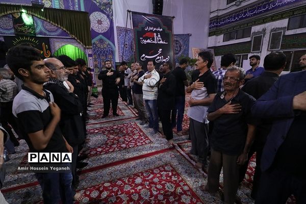 مراسم عزاداری دهه دوم محرم  در جزیره کیش